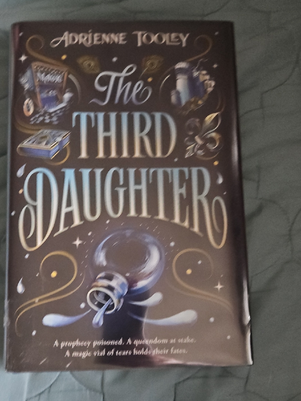 The Third Daughter Hardcover Coffee Table Book - Black/Gold Cover
